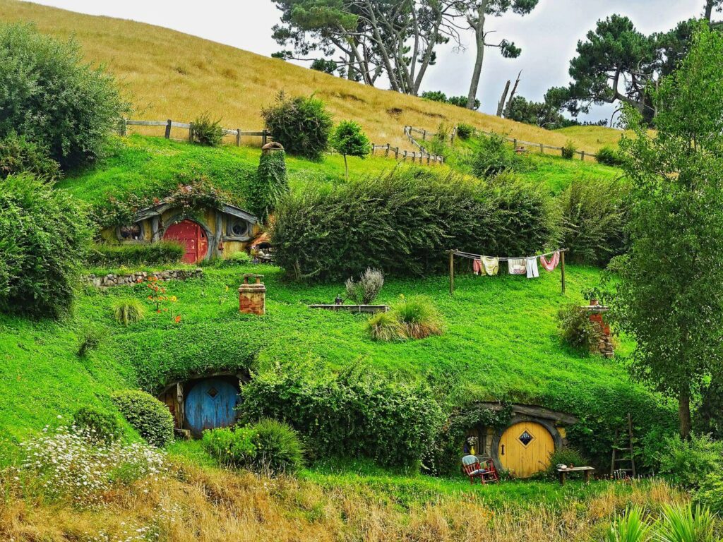 Hobbiton Movie Set nahe Rotorua