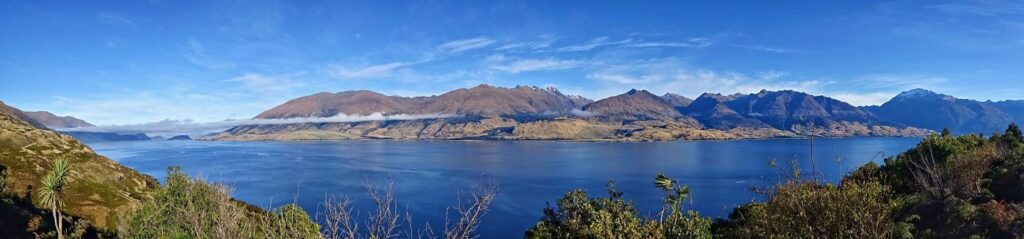 Landschaft von Neuseeland erleben