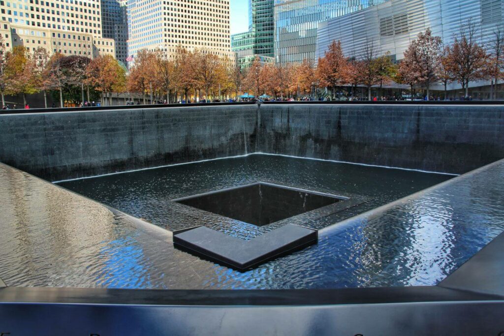 National September 11 Memorial in New York City
