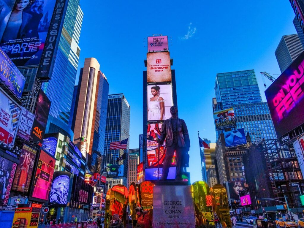 Times Square bei Tag