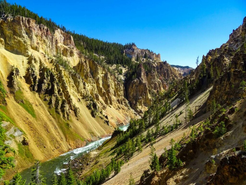 Yellowstone Nationalpark Canyon