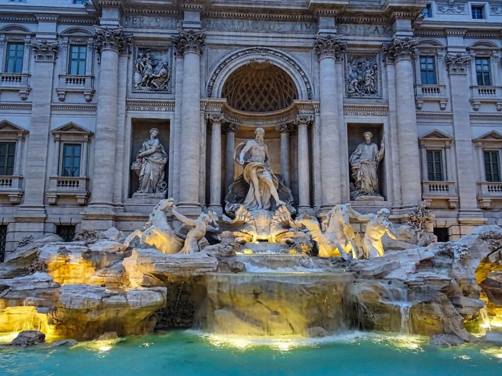 Rom Trevi Brunnen