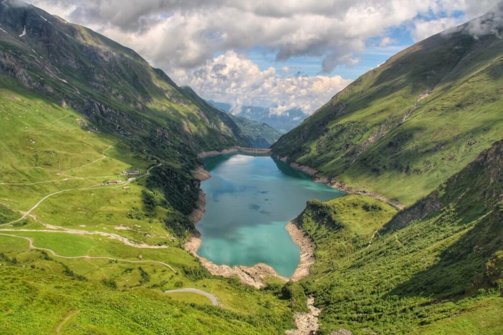 Kaprun Hochgebirgsstauseen in Österreich