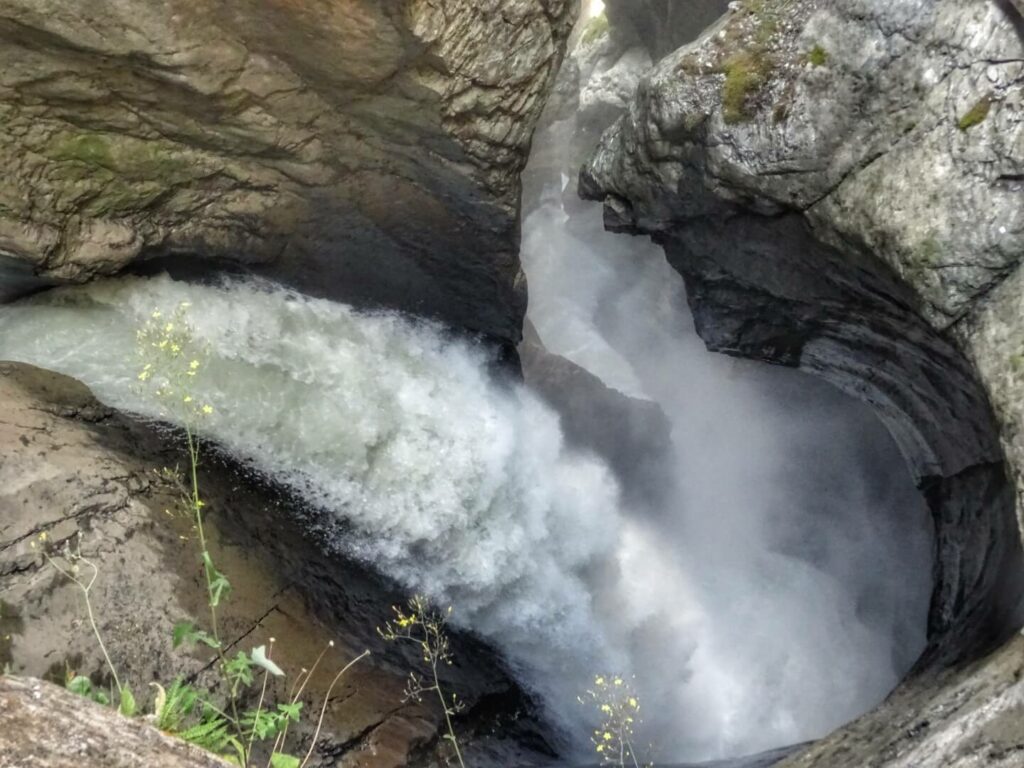 Trümmelbachfälle in der Schweiz