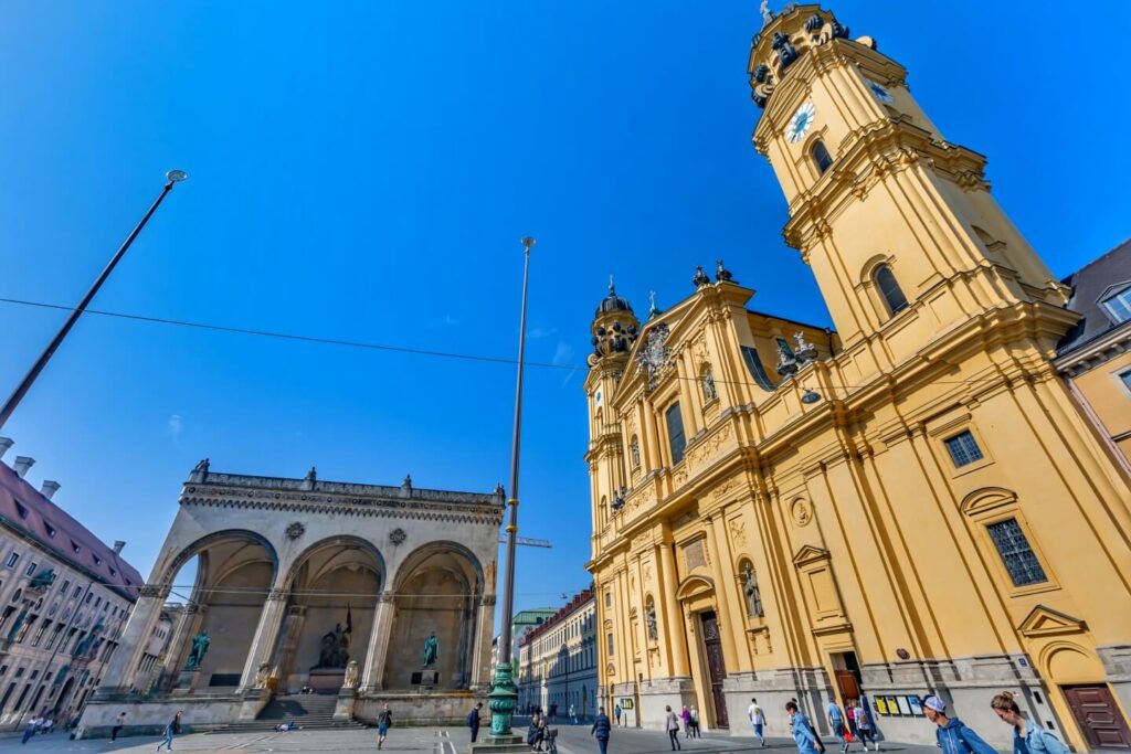 fotospots-muenchen-odeonsplatz