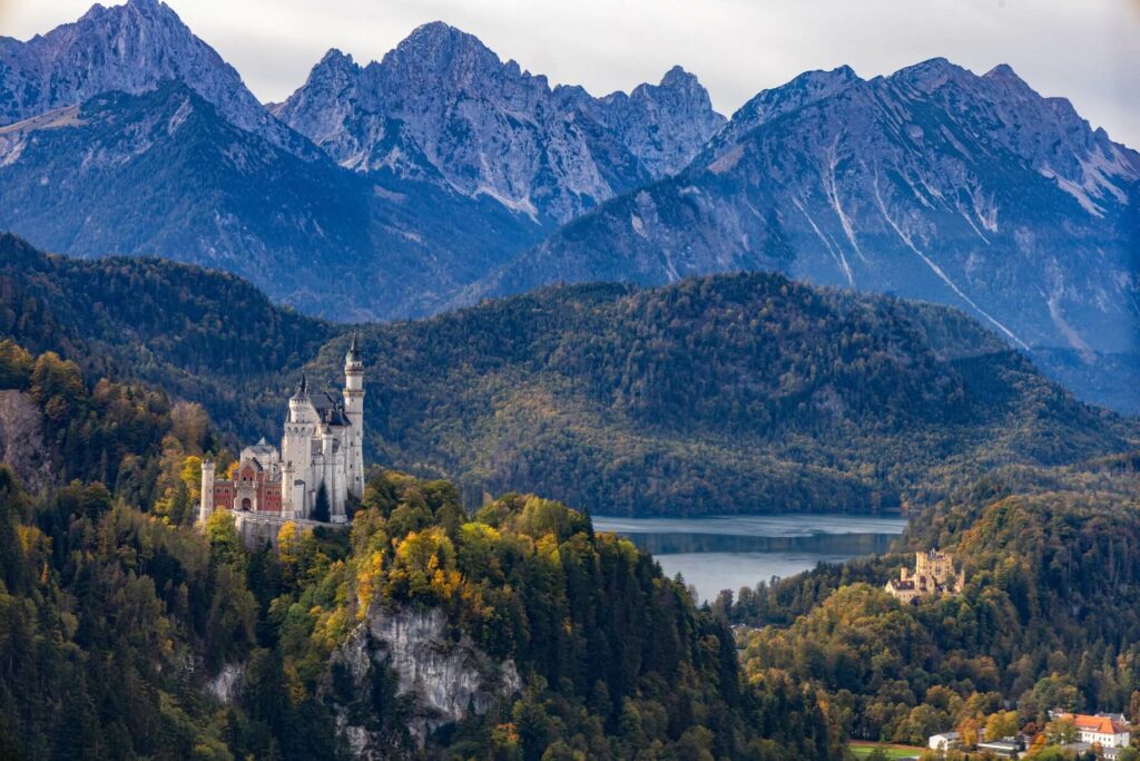 Neuschwanstein von der Tegelbergbahn