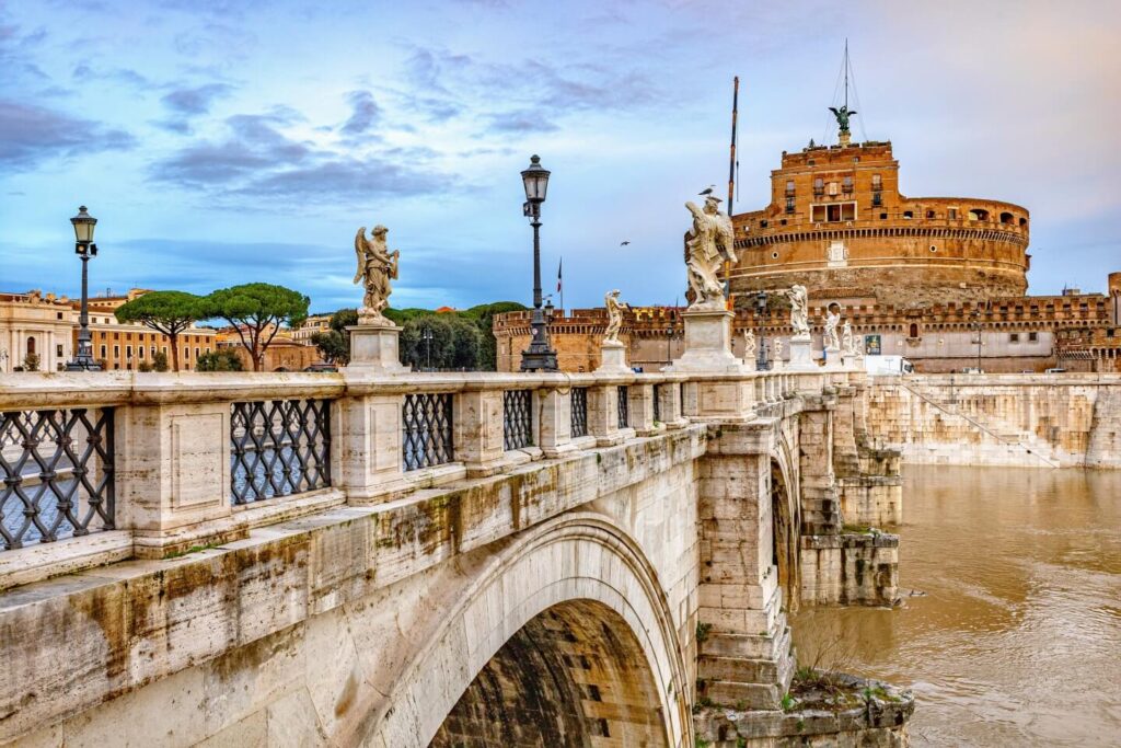 fotospots-rom-engelsburg-bruecke