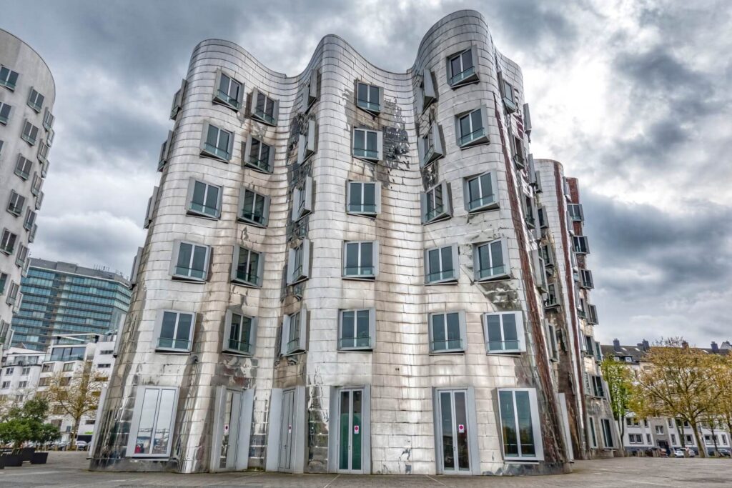 fotospots-duesseldorf-Gehry-Bauten Düsseldorf
